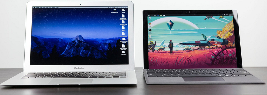 Microsoft Surface Book vs Apple iPad Pro