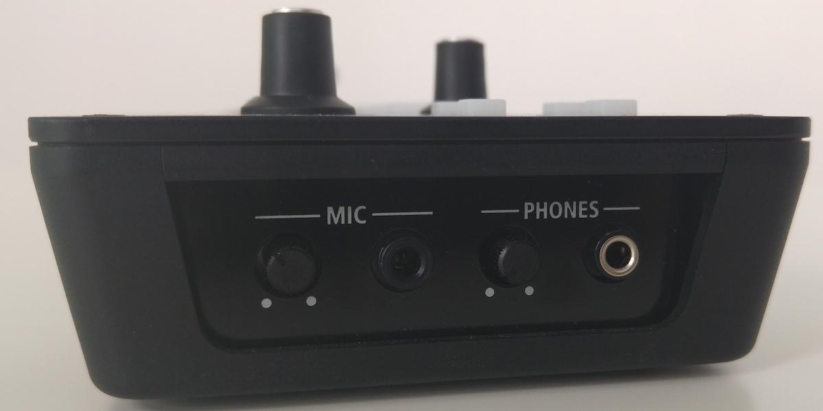 Roland V-1HD separate audio jacks