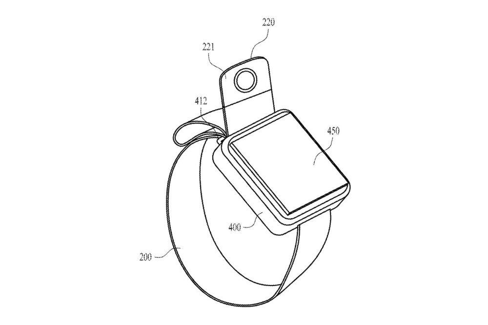 Apple watch band patent