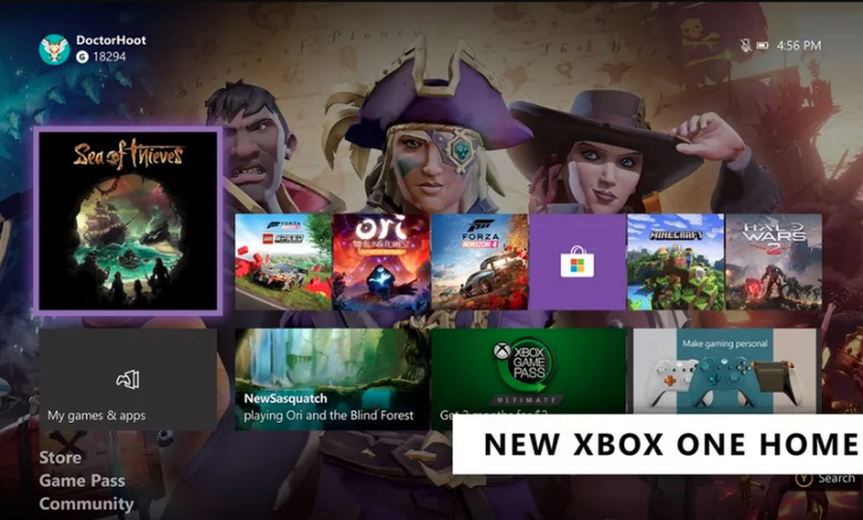Xbox One February 2020 Dashboard Update