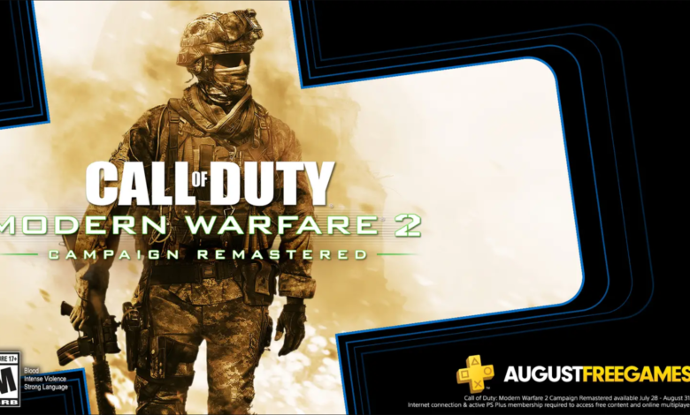 Modern Warfare 2 Remastered PlayStation Plus