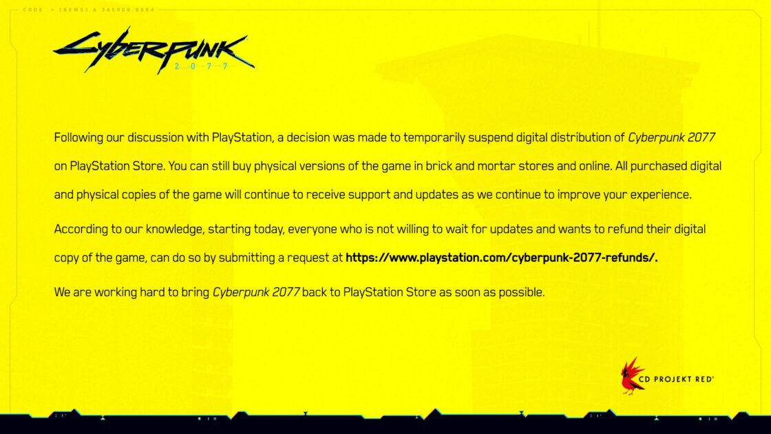 Cyberpunk 2077 - PlayStation Store