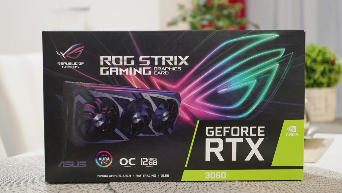 Review NVIDIA GeForce RTX 3060 OC ROG Strix