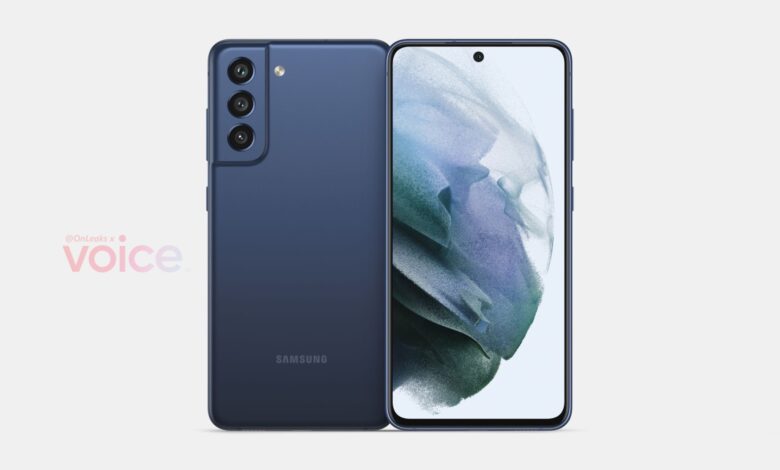 Render Samsung Galaxy S21 FE