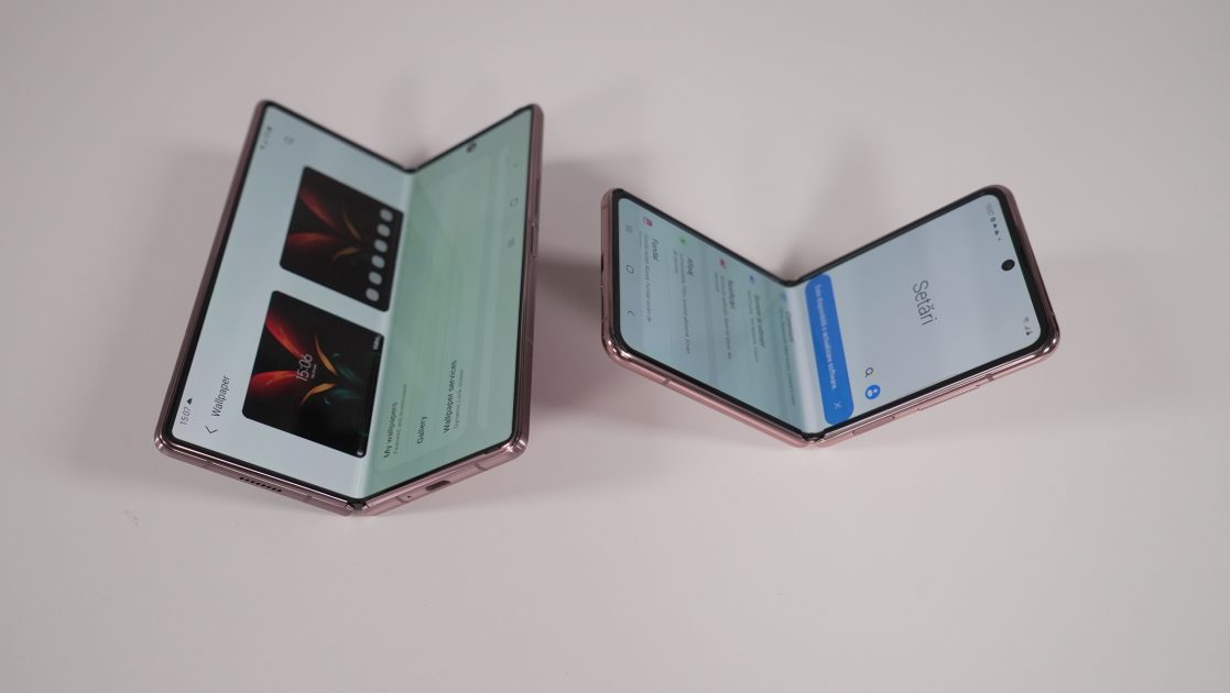 Samsung Galaxy Z Fold 2 si Z Flip
