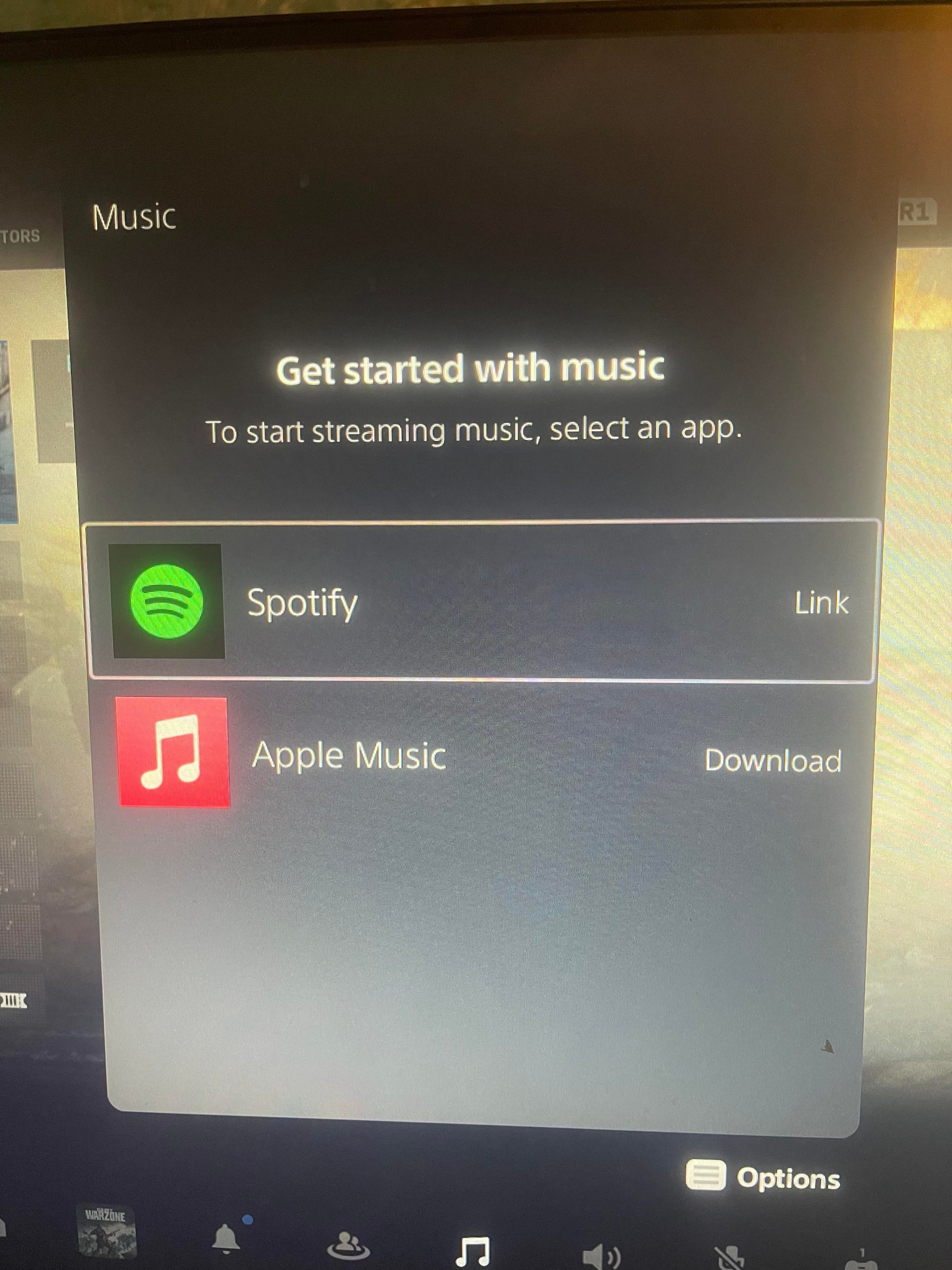 Apple Music pe PS5