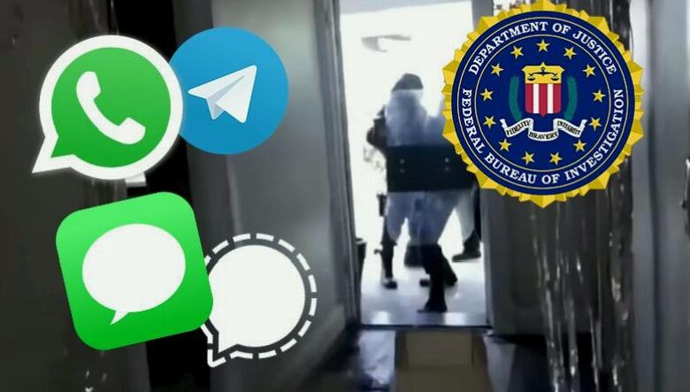 WhatsApp informații FBI