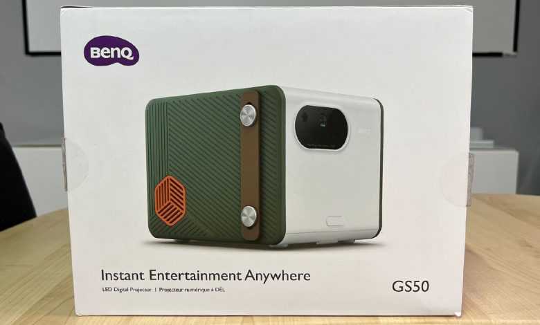 Review BenQ GS50 Videoproiector Portabil