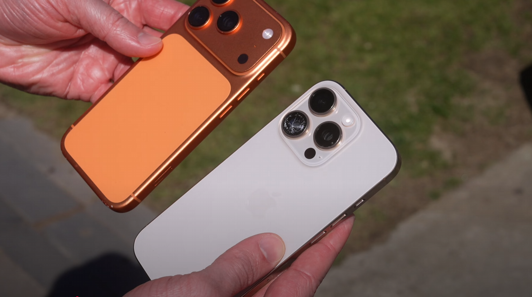 iPhone 17 Pro drop test