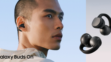 Samsung Galaxy-Buds On