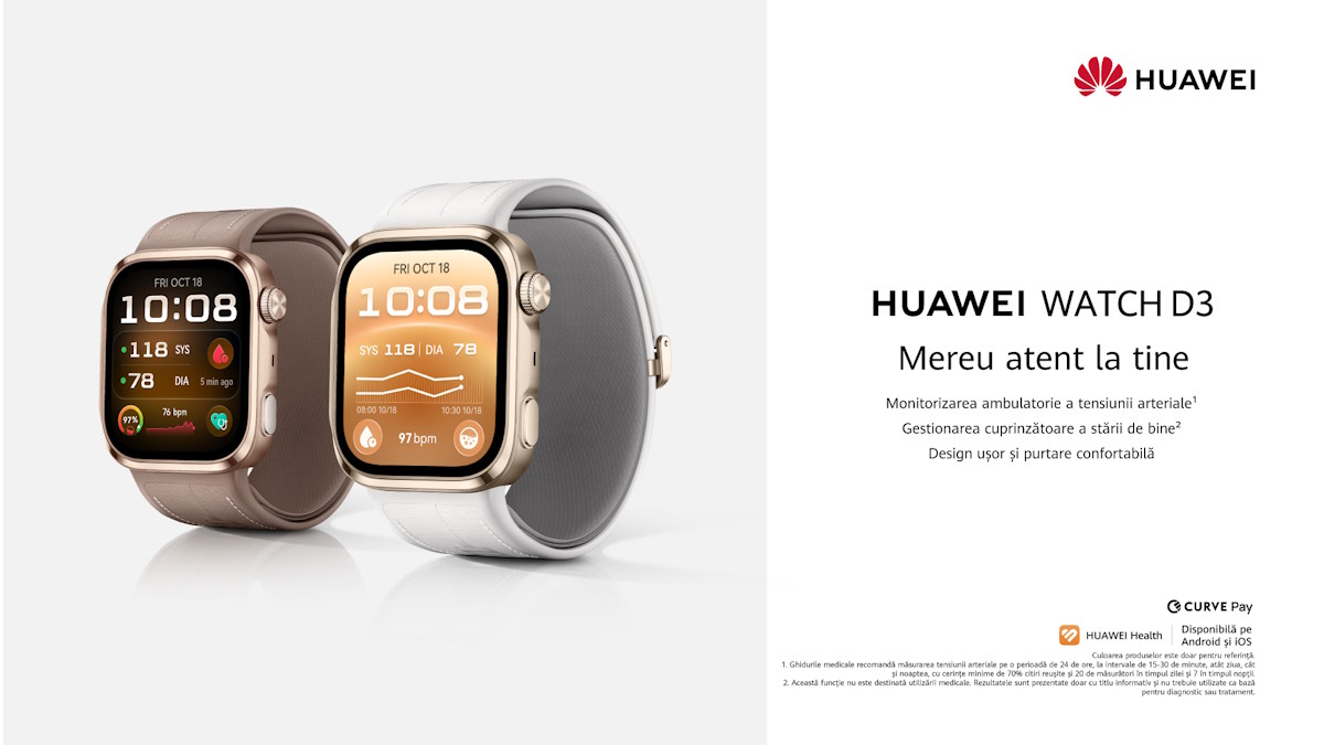 HUAWEI WATCH D3 - versiunile de culoare